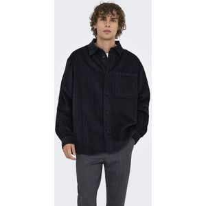 Only & Sons - Waleed - Overhemd - Puur Katoen - Loose Fit - All-over Motief