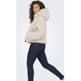 Only - Onlmaria Life Rev Puffer Jacket - Beige - Winterjas