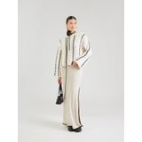 Only - Onltessa Ls Cabel Stitch O-neck - Damestrui - Birch/melange/black