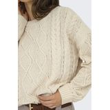 Only - Onlelly Life - Gebreide Trui - Birch - Dames