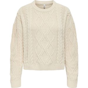 Only - Onlelly Life - Gebreide Trui - Birch - Dames