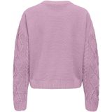 Only - Onlelly Life - Trui - Mauve Mist - Dames