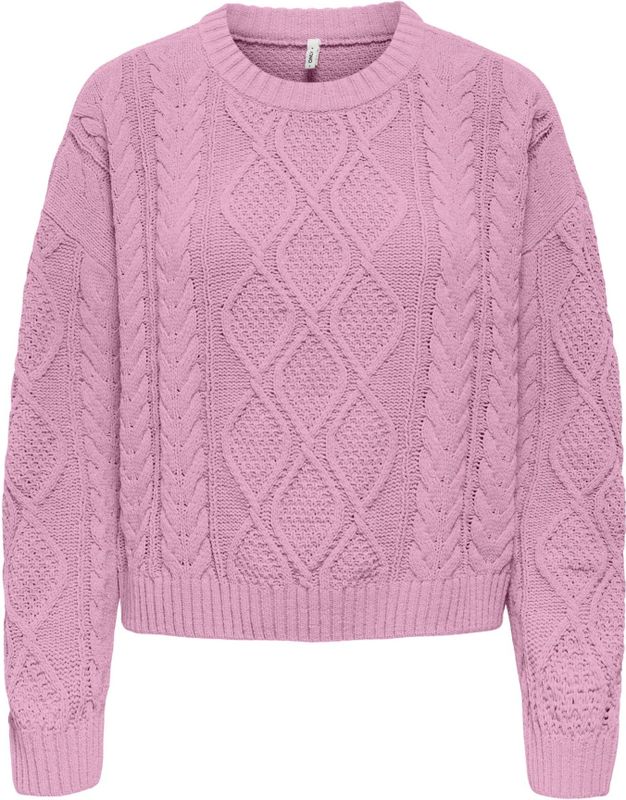 Only - Onlelly Life - Trui - Mauve Mist - Dames