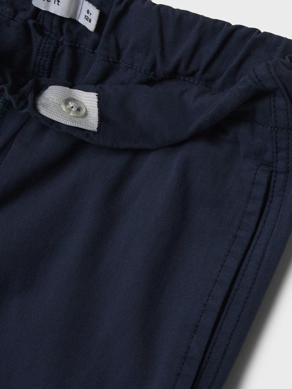 NAME IT Jongens Nkmryan Twill Cargo Pant S 5553-Va, Mood Indigo, 128