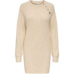 Onlemma - Midi-jurk - Gebreide Jurk - O-hals - Lange Mouwen - Regular Fit