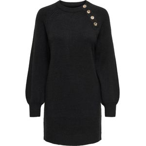 Onlemma - Midi-jurk - Gebreide Jurk - O-hals - Lange Mouwen - Regular Fit