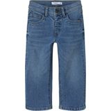 Jeans - Medium Blue Denim - Recht - Normale Taillehoogte