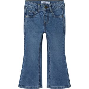 Bootcut Jeans - Subtiele Afgedragen Look - Verstelbare Taille - Kinderen