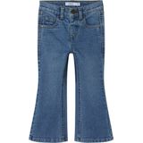 Bootcut Jeans - Subtiele Afgedragen Look - Verstelbare Taille - Kinderen