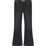 Bootcut Jeans - Denim - Met Verstelbare Taille - Subtiele Slijtageplekken