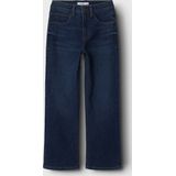 Jeans - Straight-fit - Denim - Blauw - Verstelbare Taille