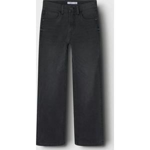 Jeans - Straight-fit - Denim - Blauw - Verstelbare Taille