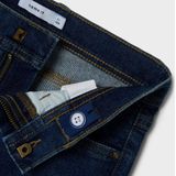Jeans - Slim-fit - Denim - Blauw - Verstelbare Taille