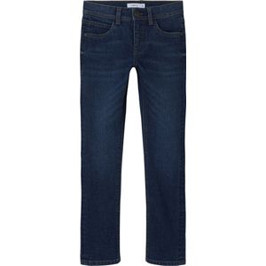 Slim-fit Jeans - Denim - Verstelbare Taille - Subtiele Slijtageplekken