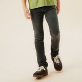 NAME IT - Jeans - Donkergrijs - Slim Fit - Vijf Broekzakken