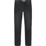 NAME IT - Jeans - Donkergrijs - Slim Fit - Vijf Broekzakken