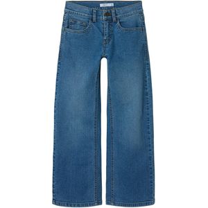 NAME IT KIDS wide leg jeans medium blue denim
