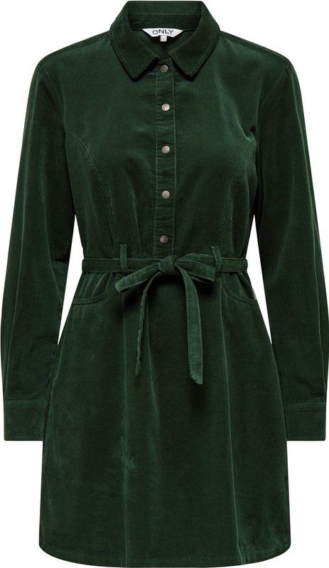 Only - ONLNESSA - Cordjurk - Pineneedle - Lange Mouwen - Regular Fit