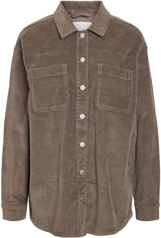 Noisy May - Alva Overshirt - Lange Mouwen - Katoen - Gerecycled Katoen