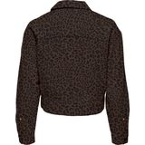 Only - ONLANLIE-ANIMAL - Jeansjack - Chicory Coffee - Lange Mouwen