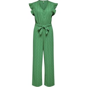 Only - Onldia V Neck Jumpsuit - Deep Mint - Dames Jumpsuit