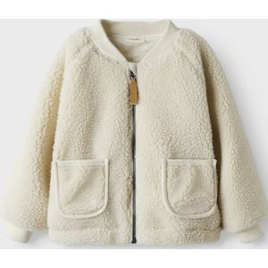 Bomber Jacke - Zwart - Sherpa - Lange Mouwen - Ritssluiting