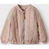 Lil' Atelier Bomber Jack - NmnLio - Misty Rose m. Regenboog - Lil Atelier - 3 jaar (98) - Zomerjas