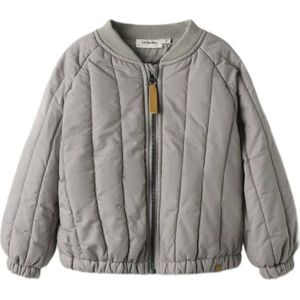 Wolk - Bomberjack - Blauw - Polyester - Baseball Hals - Lange Mouwen