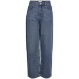 Noisy May - NMALEXA NW REG JEANS FO055MB NOOS - Jeans - Blauw - Wijd Gesneden
