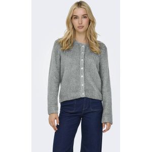 ONLY - ONLMAGGIE - Gebreid Vest - Lichtgrijs