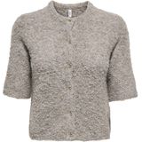 ONLY - ONLCille - Gebreid Vest - Donkerbeige
