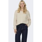 ONLY - ONLMAGGIE - Gebreid Vest - Beige