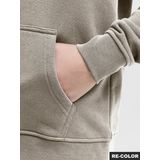 Jack and Jones Junior - Hoodie - Groen - Geborstelde Stof
