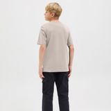 Jack & Jones - JJESOHO T-shirt - Moonbeam - Korte Mouwen - Regular Fit
