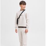 Jack & Jones - JJESOHO - Sweatshirt - Lichtgrijs / Zwart