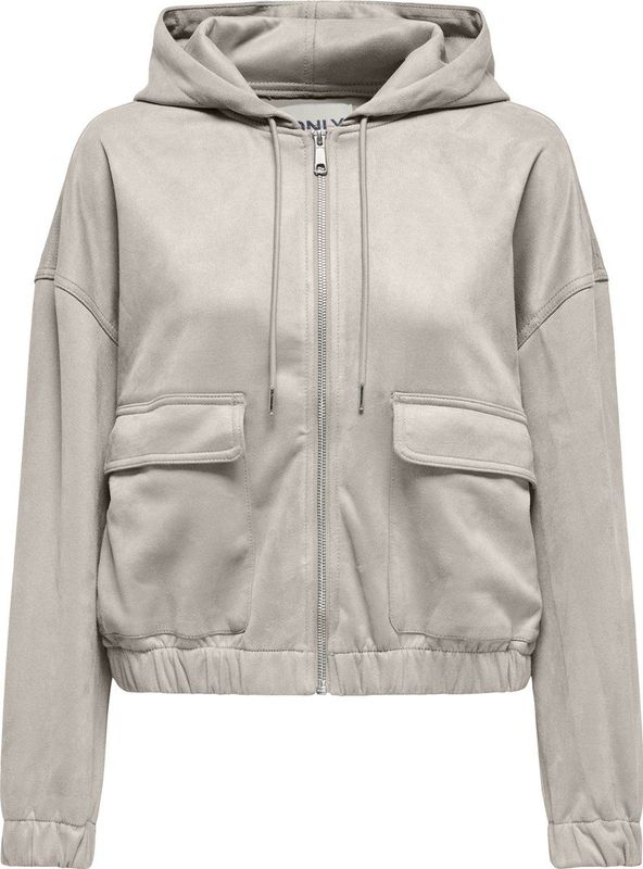 Onlkenzie - Stina - Jas - Capuchon - Lange Mouwen - Ritssluiting