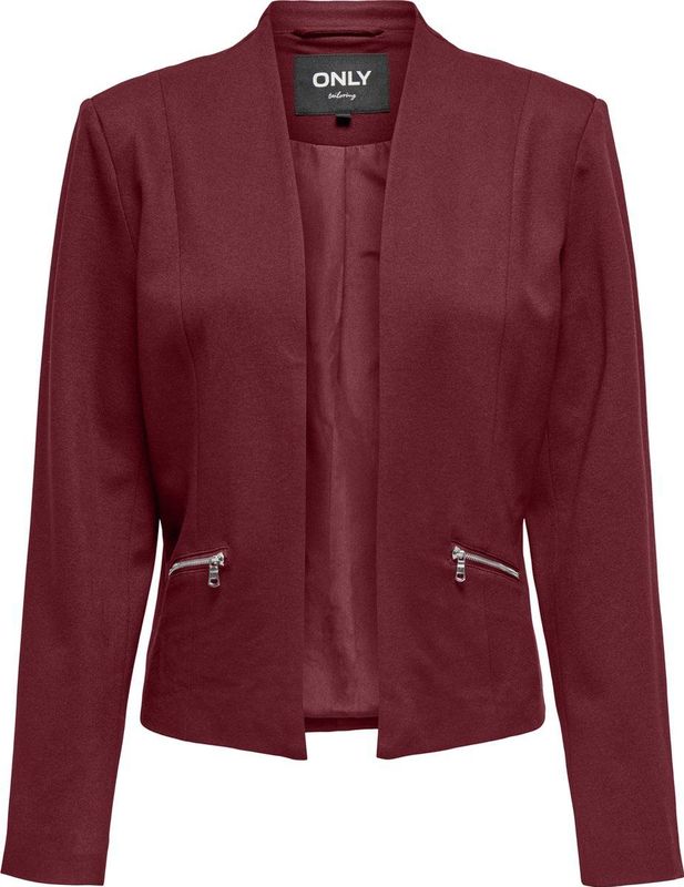 ONLY - ONLPAIGE - Blazer - Wijnrood