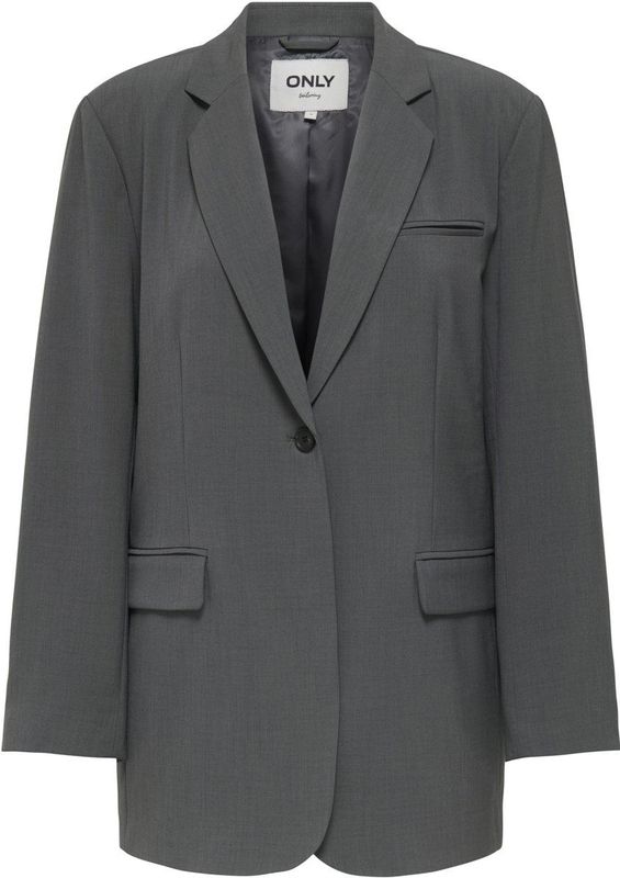 Only - Onlsvea Life - Blazer - Dark Grey Melange