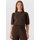 Selected - Tenny - Top - Ronde Hals - 3/4 Mouwen - Losse Pasvorm