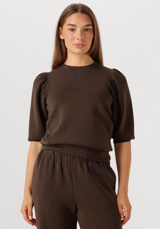 Selected - Tenny - Top - Ronde Hals - 3/4 Mouwen - Losse Pasvorm