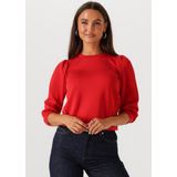 Selected - Tenny - Top - Ronde Hals - 3/4 Mouwen - Losse Pasvorm