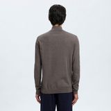 Selected - SLHBERG LS HALF ZIP - Trui - Gemêleerd - Katoen
