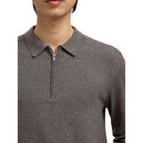 Gebreide Pullover - Polo Hals - Lange Mouwen - Regular Fit - 50% Katoen - 50% Biologisch Katoen