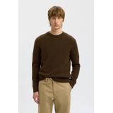 Gebreide Trui - Lange Mouwen - Regular Fit - Ronde Hals - Gemaakt met Gerecycled Polyester