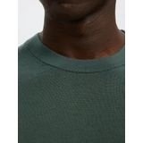 Selected - Tray - Gebreide Pullover - Ronde Hals - Lange Mouwen - Regular Fit - 100% Merinowol