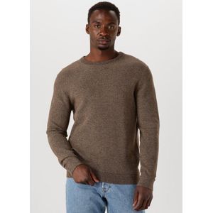 Selected - Ross - Gebreide Trui - 100% Biologisch Katoen - Ronde Hals - Lange Mouwen