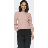 Only - Onlkatia - Trui - Licht Roze - Ronde Hals - Lange Mouwen