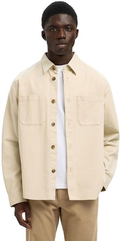 Selected - Overshirt - Regular Fit - Katoen - Lange Mouwen