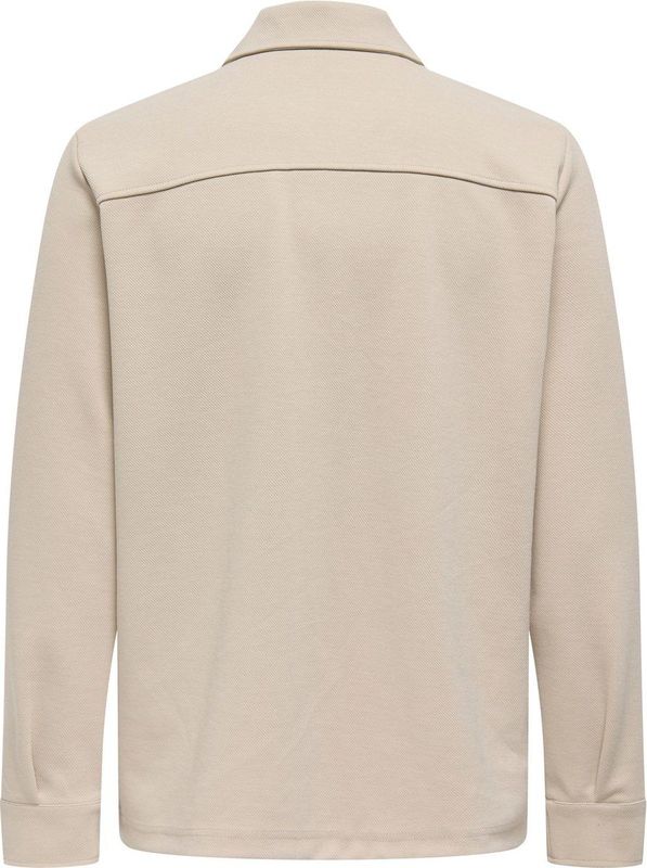 Only & Sons - NEWKODYL - Overhemdjack - Licht Structuurmotief - Regular Fit