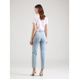 Jeans - Straight Fit - High Waist - Blauw